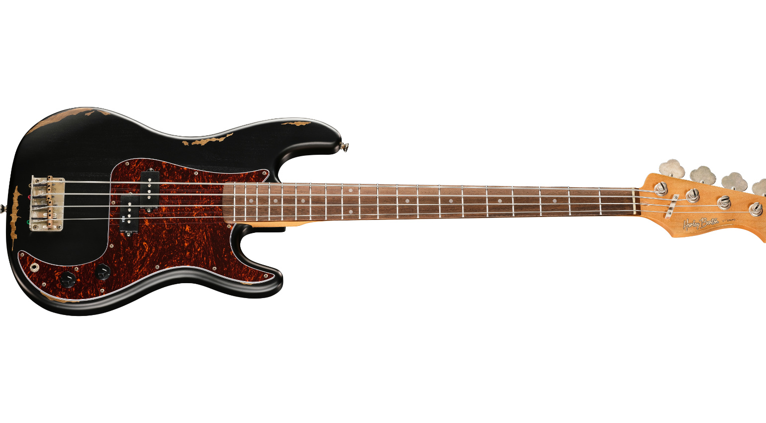 Harley Benton PB-62LA Black Light Aged