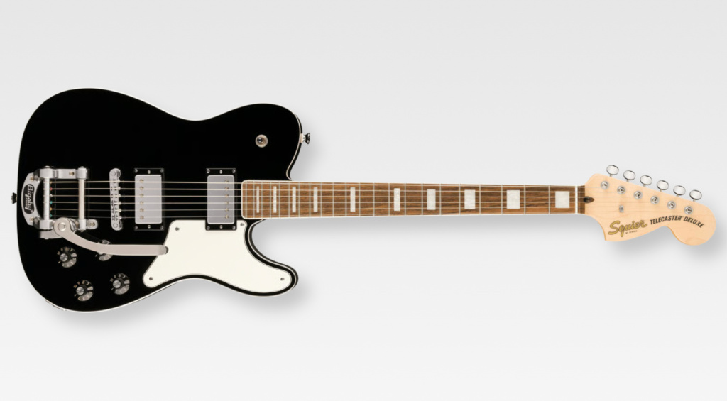 Troublemaker Telecaster Deluxe Bigsby Black