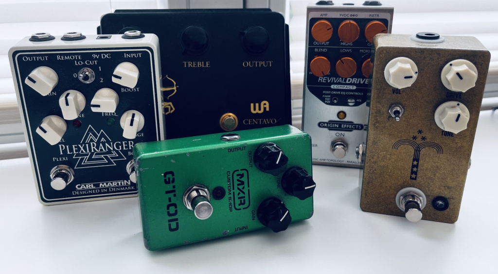 Diese Top 5 Overdrive-Pedale sollte man auf seinem Pedalboard haben. Dieser Artikel bringt Ordnung in die unendliche Auswahl an Verzerrerpedalen.