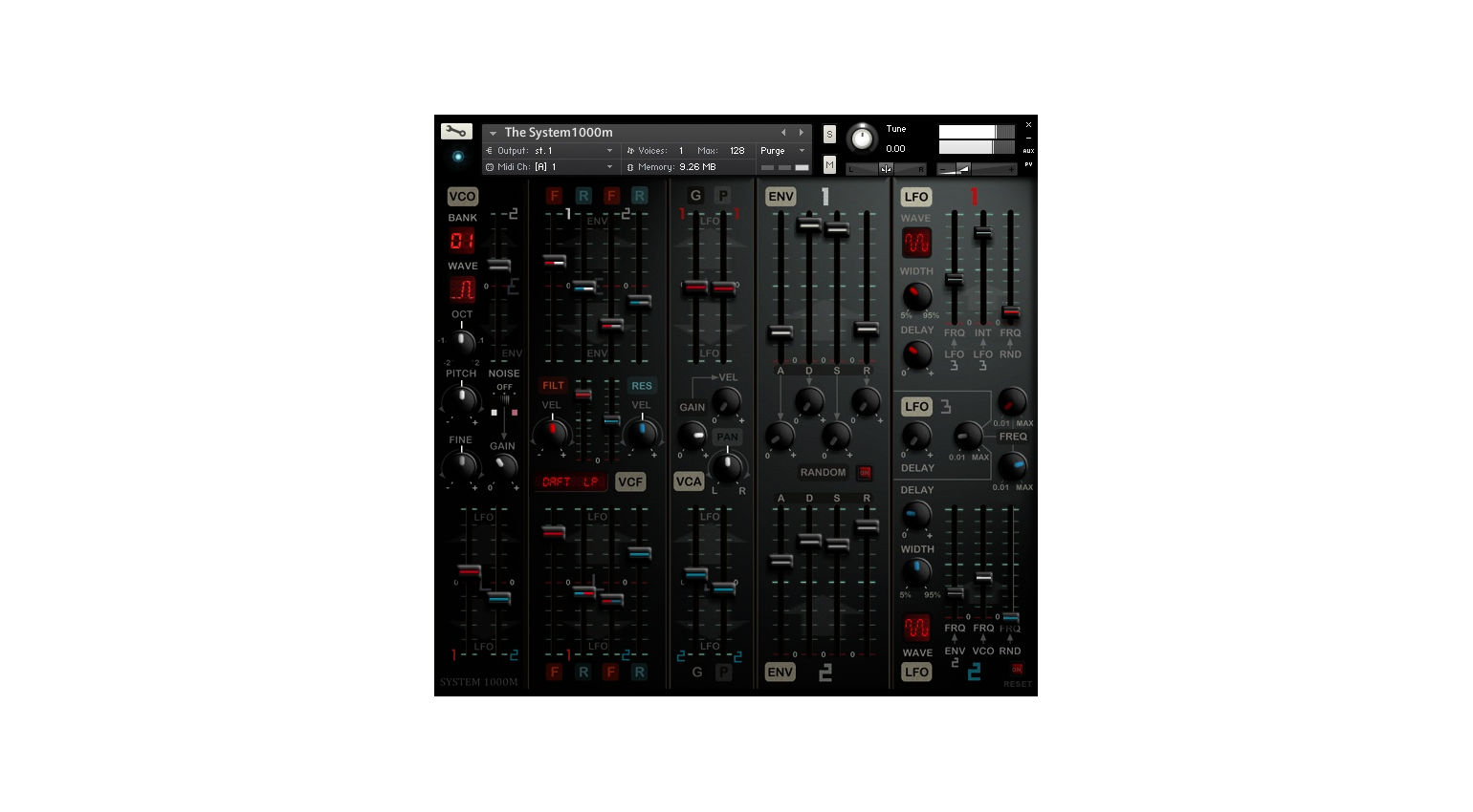 Tronsonic The System 1000M 
