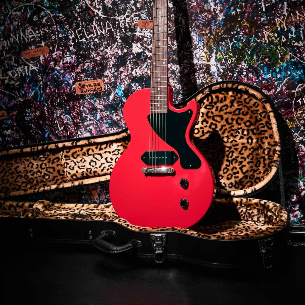 Green Day, red guitar und schicker Koffer! 