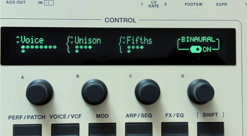 Echt-Stereo und Binaural Synthesizer