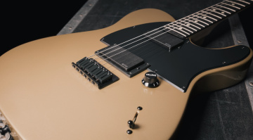 Fender Jim Root Telecaster Shoreline Gold Limited Run: Vergoldete Slipknot-Signature!