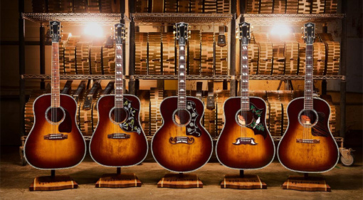 Gibson Custom Acoustic Anniversary Collection: Fünf Edelakustikgitarren zum 100. Flattop-Geburtstag!