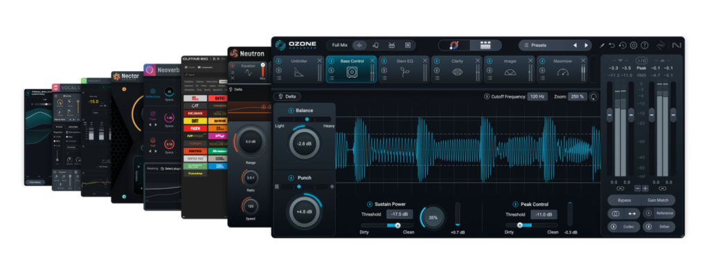 iZotope Music Production Suite: Plugin-Bundle für professionelle Audio-Bearbeitung