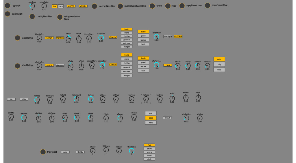 Die Parameter von MNGLseq lassen sich auf Controller zuweisen
