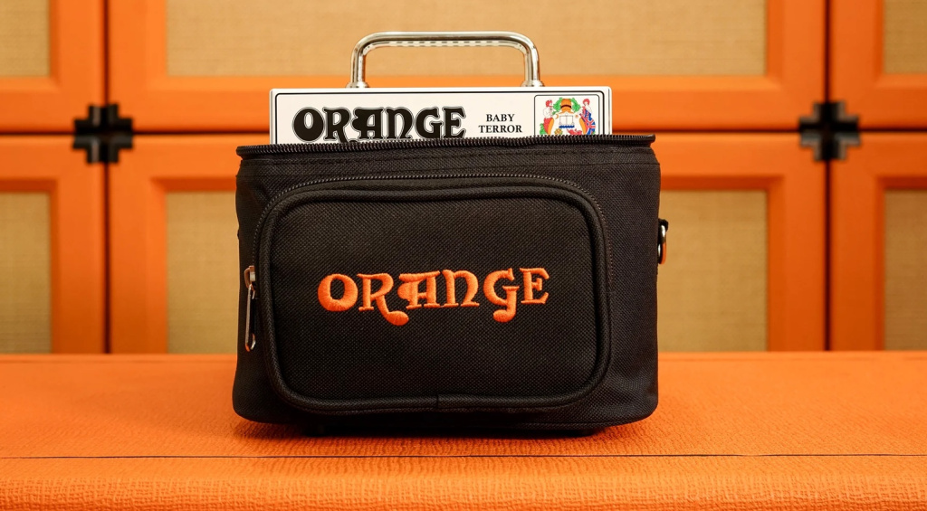 Der neugeborene Orange Baby Terror ist das kompakteste Mini-Topteil im Orange-Portfolio – klein, laut und sehr reif für sein Alter.