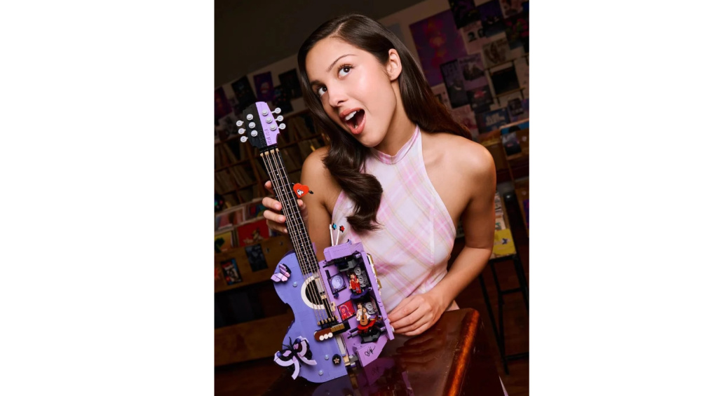 Olivias Lego-Gitarre