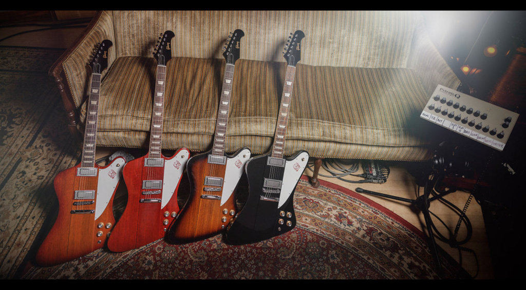 Gibson Firebird, hier in der Schnabeltier-Variante