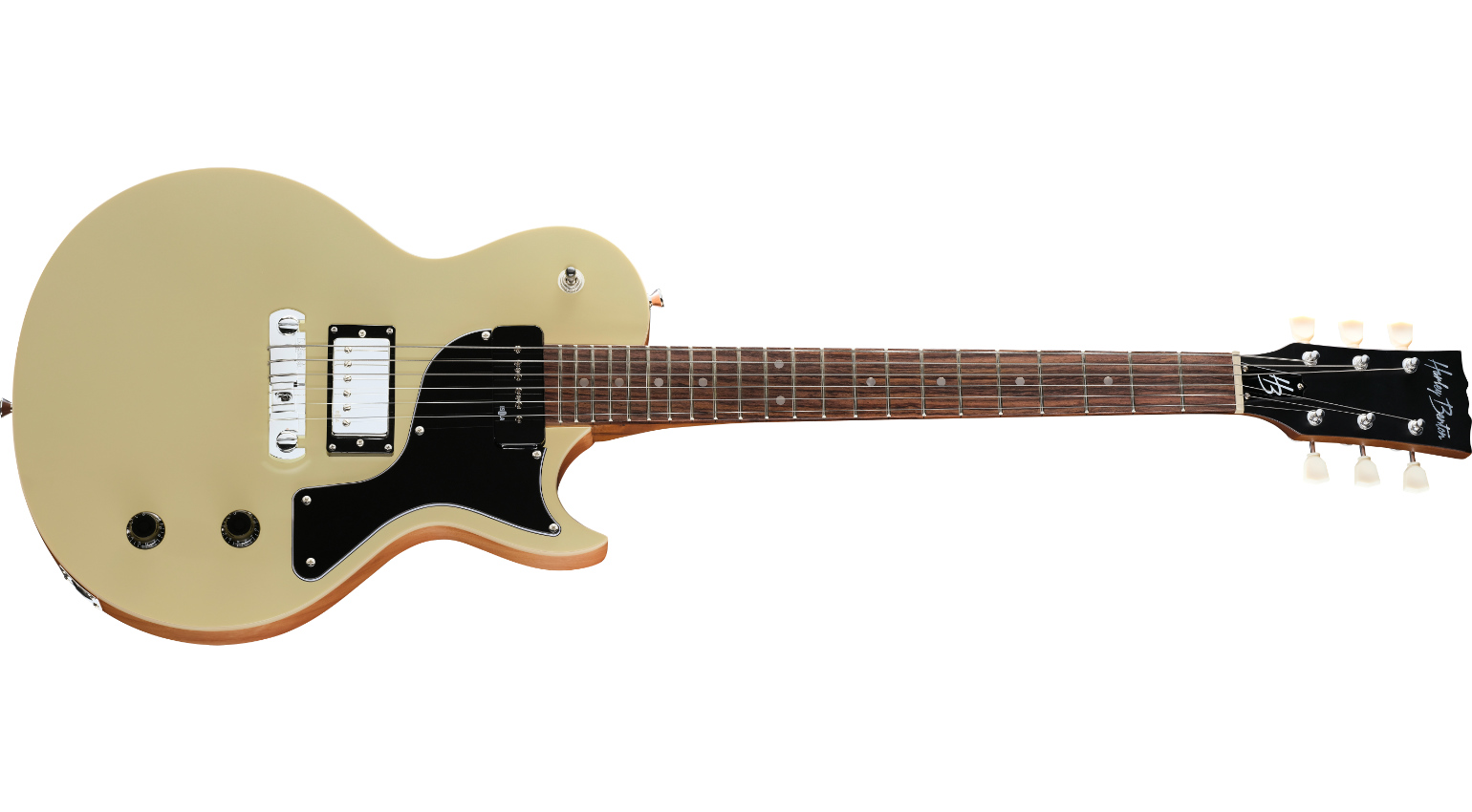 Harley Benton SC Special Hybrid Vintage White Satin Vintage Serie