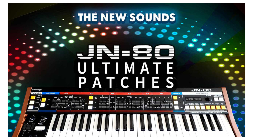 Behringer JN-80 Presets von Ultimate Patches