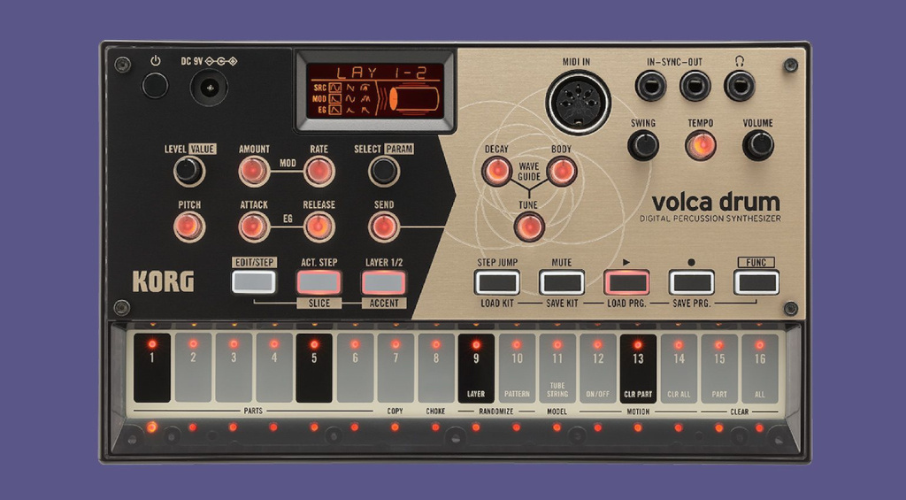 KORG volca drum