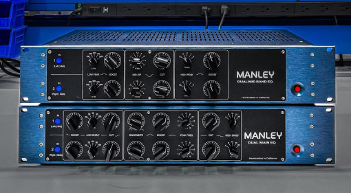Manley Dual Main EQ und Dual Mid Band EQ: Neue passive Röhren-Equalizer aus Kalifornien