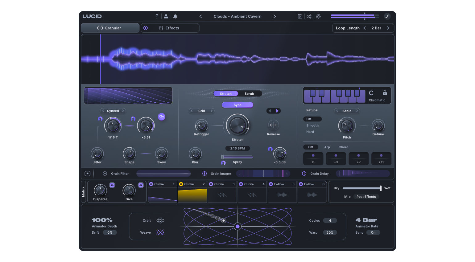 Minimal Audio Lucid