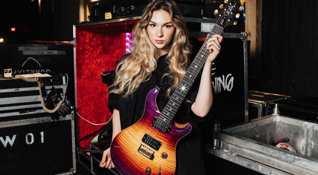 Die PRS Astryx Limited Edition Danny Villarreal ist in Europa auf nur 40 Exemplare limitiert und hübsch anzuschauen.