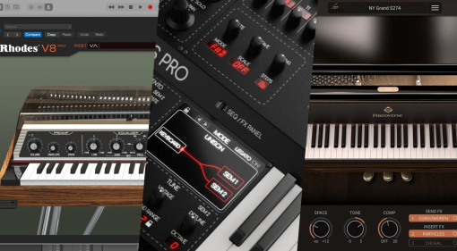 Rhodes V8 Pro, GForce Oberheim TVS Pro, IK Multimedia Pianoverse MAX: 3 starke Plugin-Deals für E-Piano, Duophon-Synthesizer und Konzertflügel