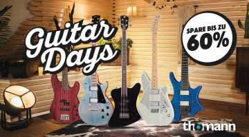 Thomann Guitar Days 2026: Spart bis zu 60 Prozent bei ESP, Squier, Gibson und mehr!