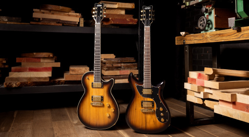 Gretsch beschert uns zwei neue Modelle. Eine Jet und eine CVT mit der anziehenden Namensgebung LTD Electromatic Black Limba!