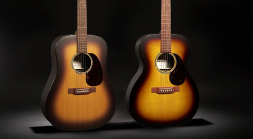 Erweiterung der X-Serie. Die Martin D-X2E Brazilian Burst Special und die 000-X2E BB Special wird vorgestellt.