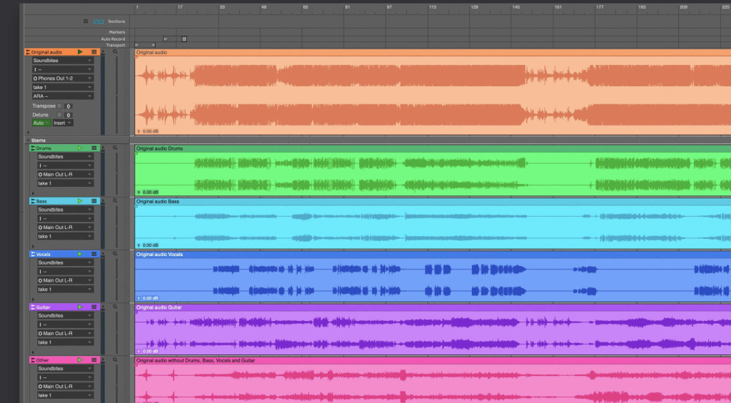 Stem-Separation gehört zu den neuen Features in DP 12