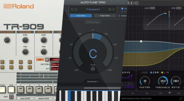 Roland TR-909, Antares AutoTune, tc electronic: 3 starke Plugin-Deals für fette Drums, Vocal-Tuning und Mastering