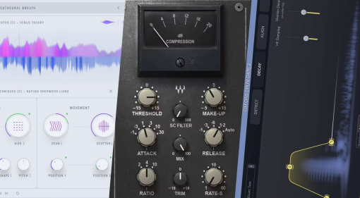 Baby Audio, Waves, Sonnox: 3 starke Plugin-Deals für Granular-Synthese, Bus-Kompression und Drum-Gating