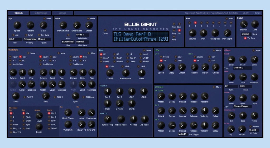 The Usual Suspects Blue Giant