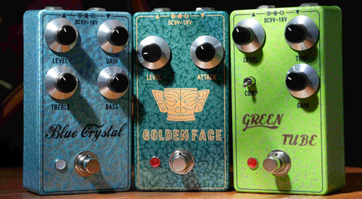 Der Hersteller erweitert seine Pedalsammlung um sieben Neuheiten. Dabei sind die Modelle Tone City Legend, Loong und drei weitere Pedale.