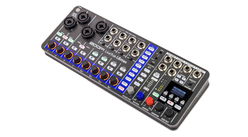 Zoom LiveTrak L6max