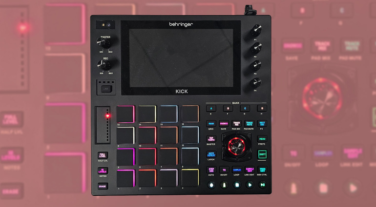 Behringer KICK: Ein MPC-Klon auf Open-Source-Basis
