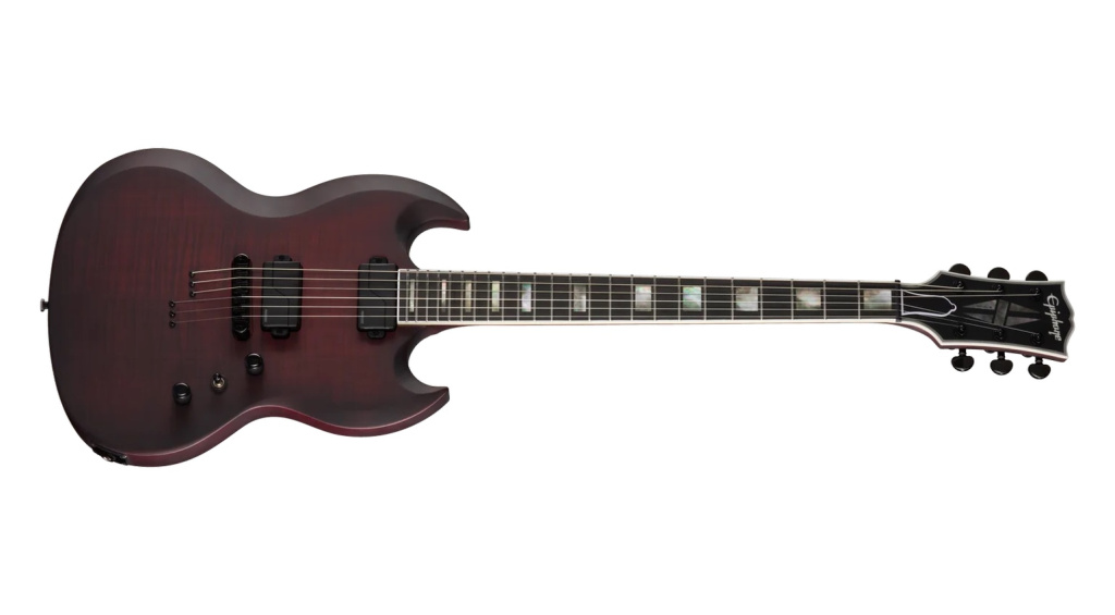 Die Zielgruppe ist bei den neuen Modellen der Epiphone Prophecy-Serie klar definiert. Die Gitarren liefern die perfekte DNA für Metal-Riffs und schnelle Soli.