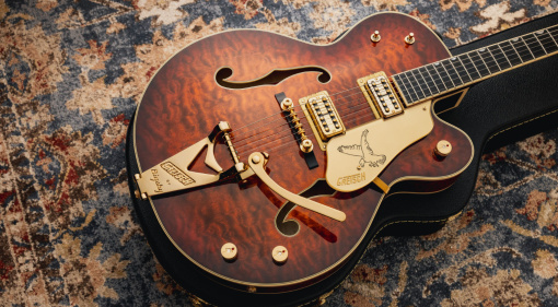 Gretsch Limited Edition Quilt Classic Falcon: Edles Semi-Hollow-Schlachtschiff