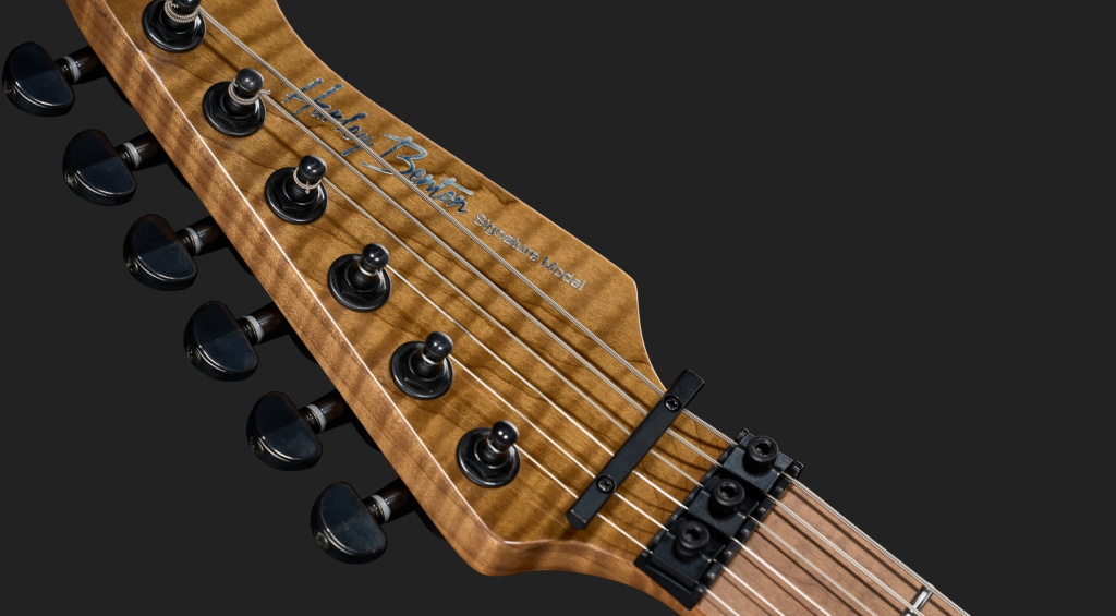 Linkshänder aufgepasst! Die neue HB MAX Fusion LH Signature HO sehen hammermäßig aus und gehört zu den besten E-Gitarren des Herstellers.