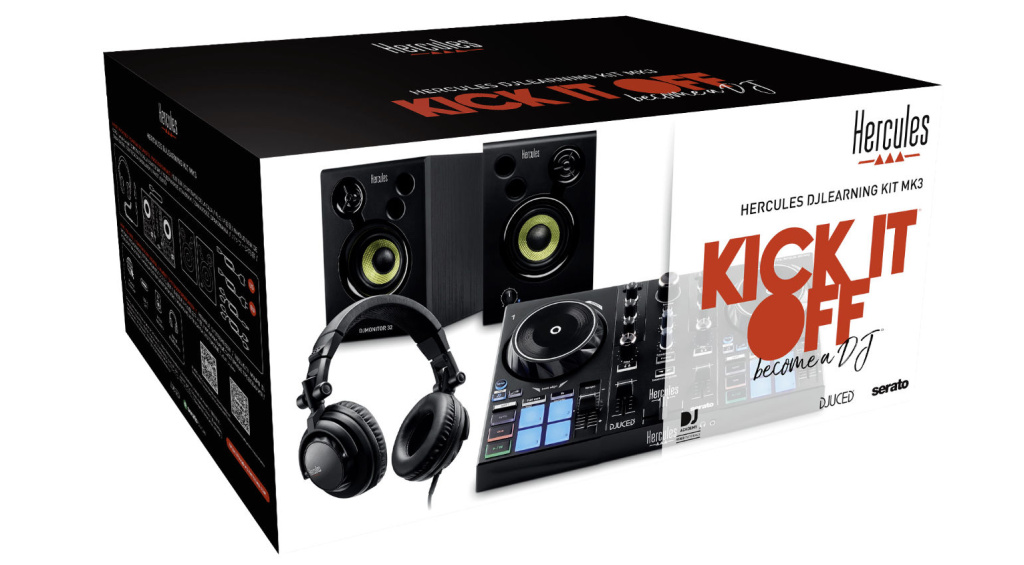 Hercules DJLearning Kit MK3 eigent sich auch gut als Geschenk