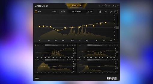 Mastering The Mix CARBON Q: Ein vernetzter EQ für den kompletten Mix?