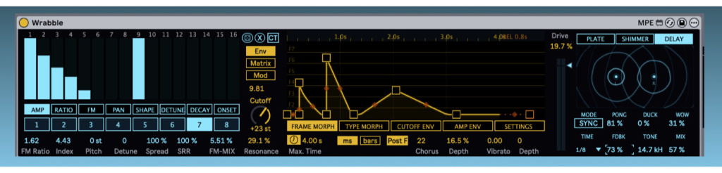 Max for Cats NDF Synthesizer für Max for Live