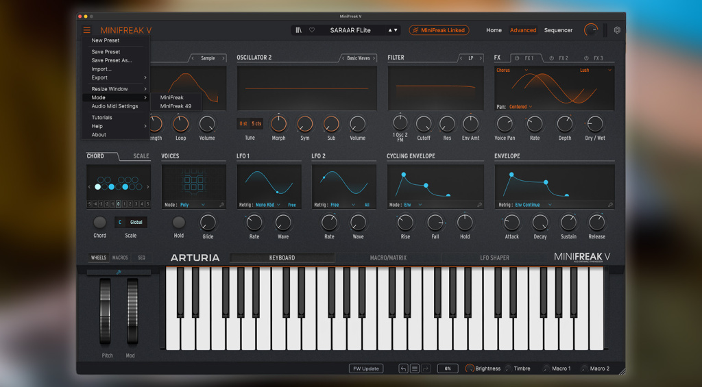 Arturia MiniFreak 49