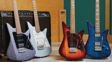 Die Music Man Albert Lee HSS-Signature erweitert die Modellreihe des Country-Virtuosen mit einer besonders flexiblen HSS-Bestückung.
