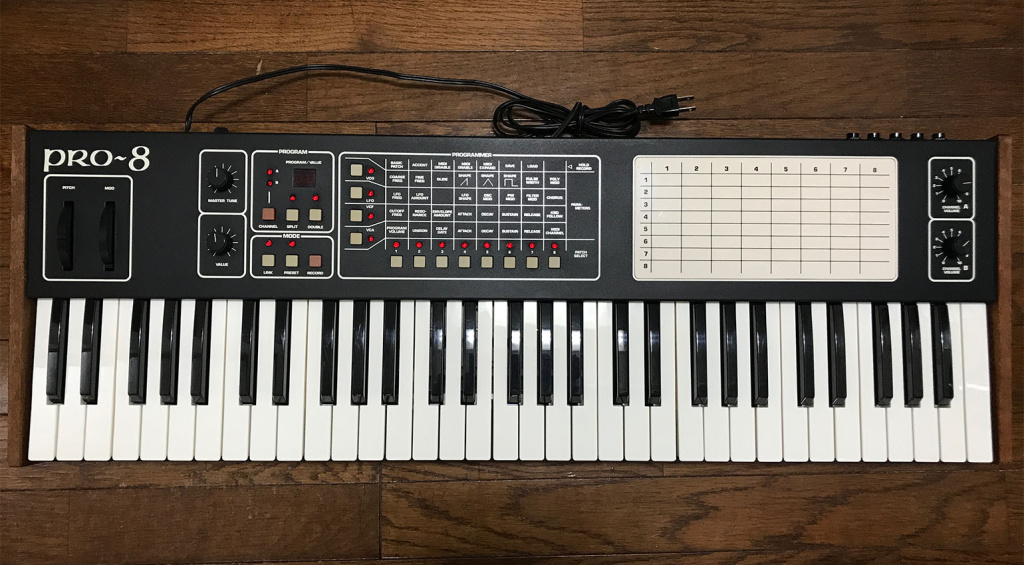 Synthesizer-Etikettenschwindel: Sequential Circuits Pro-8