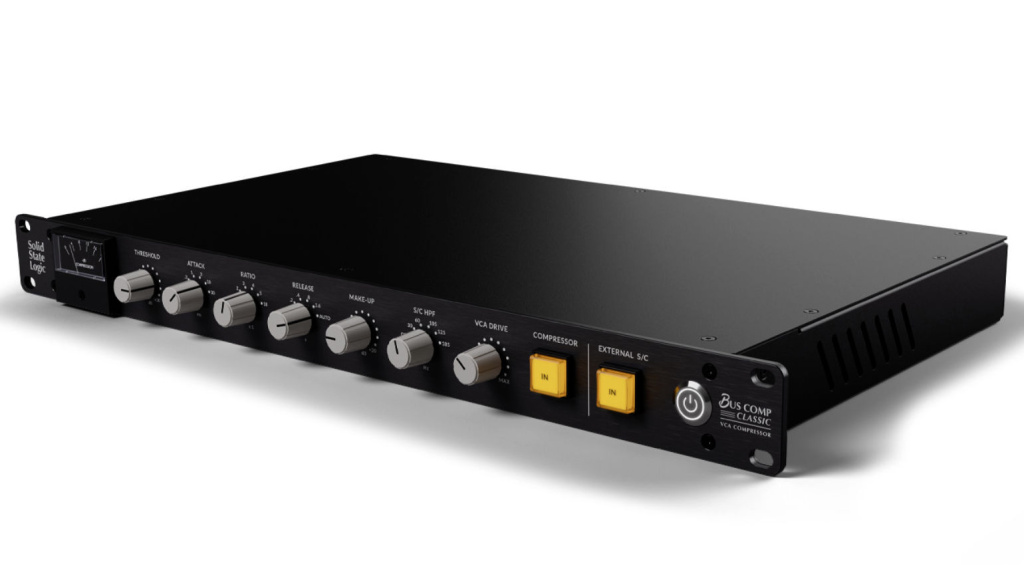 Ein analoger Stereo-Bus-Kompressor mit SSL-Sound fürs 19-Zoll-Rack