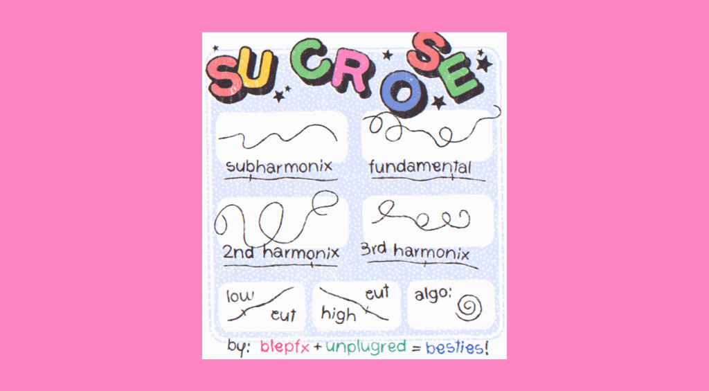 UnplugRed & BlepFX Sucrose: Harmonischer und subharmonischer Generator