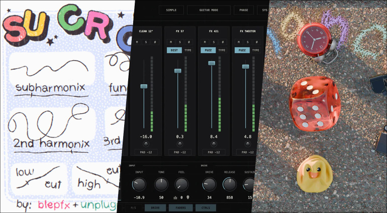 Sucrose, Box of Bass, Chance: 3 Freeware-Plugins für satten Bass, fette Harmonics und kreatives Zufalls-Sounddesign