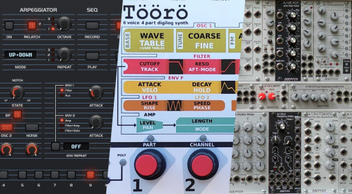 TED-8, Töörö mkII und Neues von Make Noise: Synthesizer-Journal