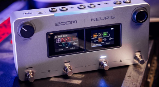 Neues vom japanischen Hersteller. Mit dem Zoom Neurig kommt seit langem mal wieder ein neues Multieffekt-Pedal auf den Markt.